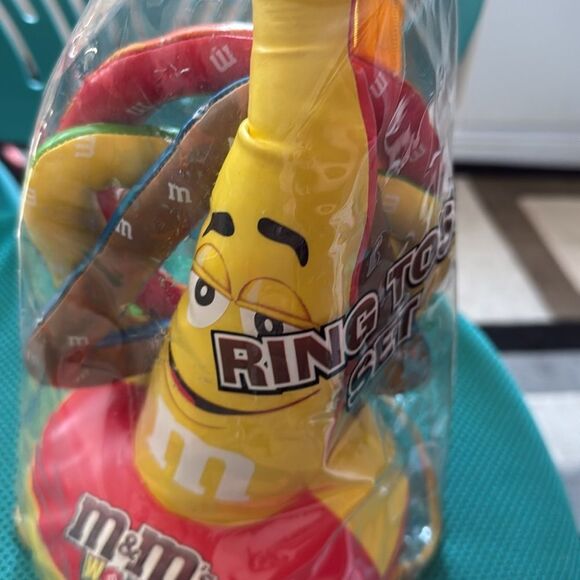 M&M'S Colorful Ring Toss Game - Red & Yellow - Picture 2 of 5